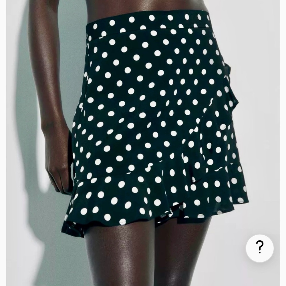 Zara high-waisted skort